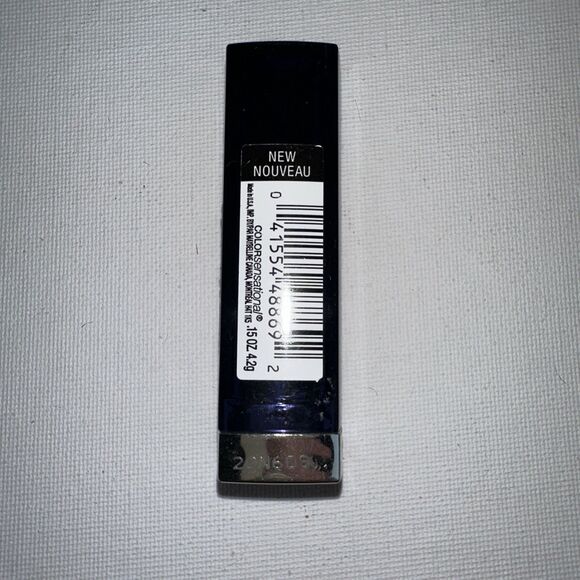 Maybelline Lipstick 840 Midnight Blue Rare Bold Shade Color Sensational - Picture 5 of 16